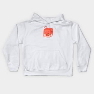 Milk Strawberry Kids Hoodie